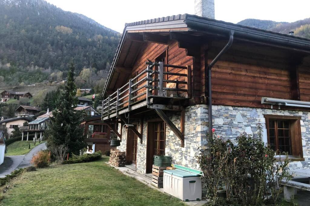 Chalet Edelweiss - Verbier, Mountain Views, Jacuzzi! Volleges Exteriör bild